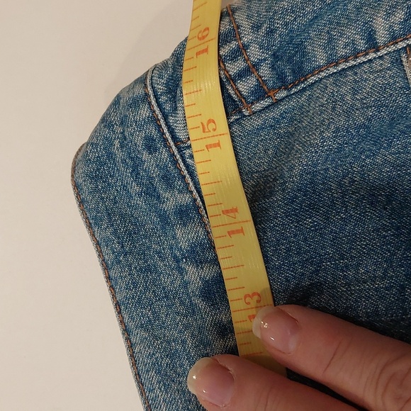 Calvin Klein Women's Size 10 Jeans Demin Blue Y2K Straight - Picture 9 of 13